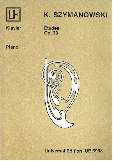 Universal Edition Szymanowski - Etudes, Παρτιτούρα