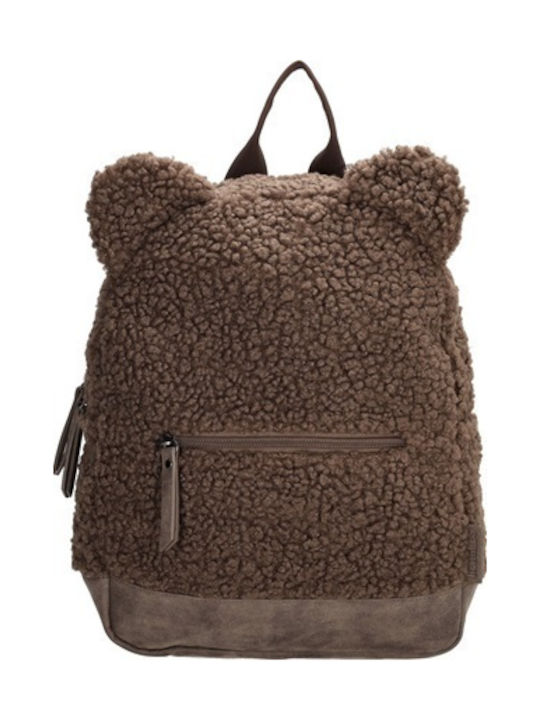 Beagles Kids Bag Backpack Brown 24cmx9cmx31cmcm