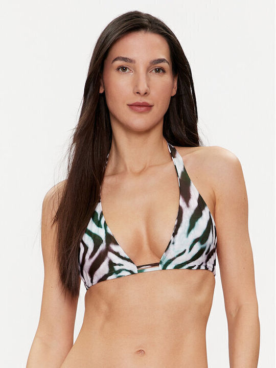 Guess Topuri De Bikini Triunghi Animal Print Mu...