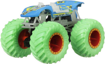 Hot Wheels Glow in The Dark Car Twin Mill for 8++ Years