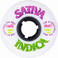 Gawds Team Weed Iii 60mm/88a Felgen Schwarz Weiß 19.30016