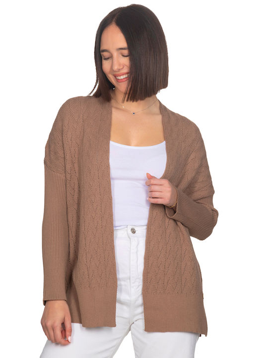 Vera Damen Jacke in Beige Farbe