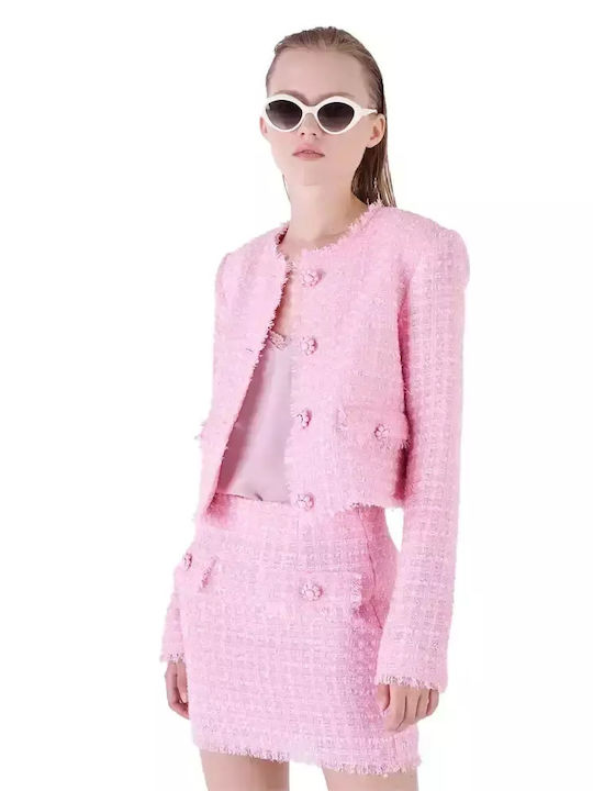 Silvian Heach Women's Blazer PINK GPP24306GC