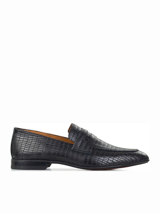 Sigotto Ανδρικά Μοκασίνια Croco Black