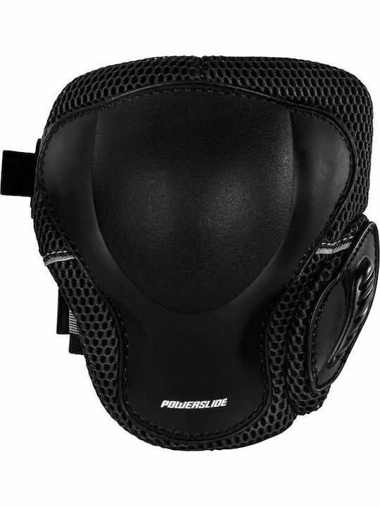 Powerslide Pro Men Knee Pads for Rollers Black