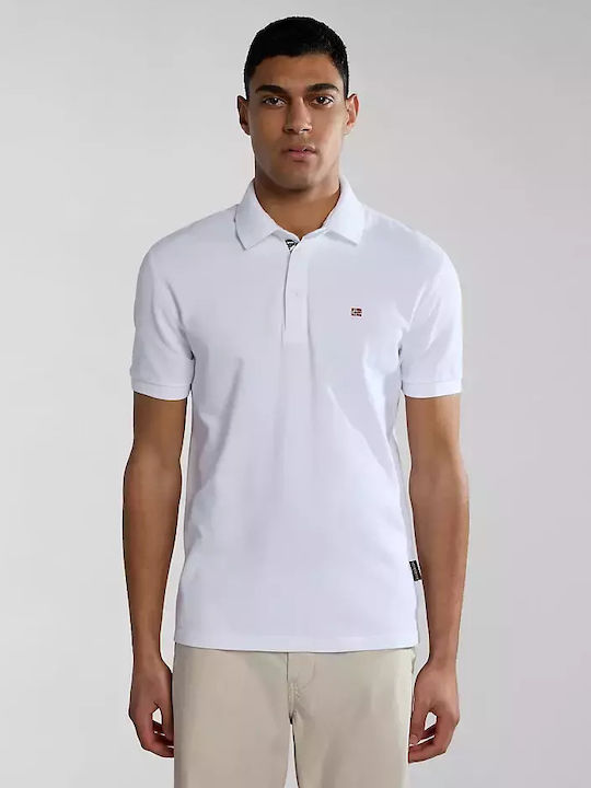 Napapijri Bluza pentru bărbați Polo White