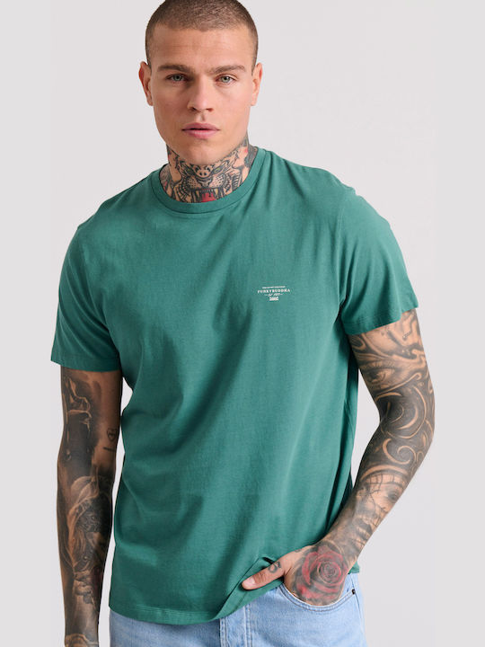 Funky Buddha T-Shirt Palm Leaf