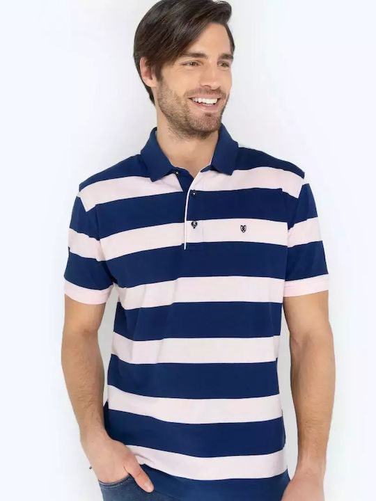 The Bostonians Men's Blouse Polo Blue