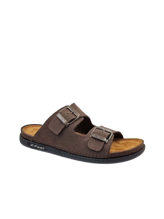 Fiore Men's Sandals Brown