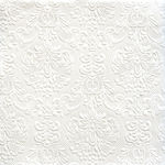 Party Napkins White 25x25cm. 1pcs