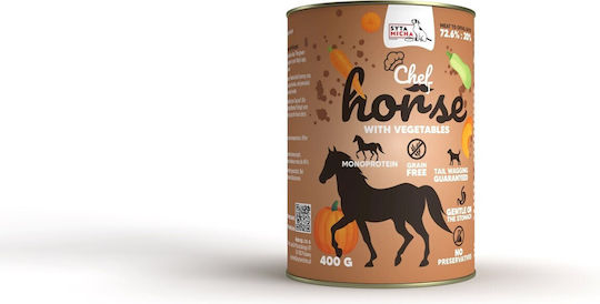Syta Micha Wet Food Dogs in Cans with Vegetables Grain-Free & Gluten-Free 400gr