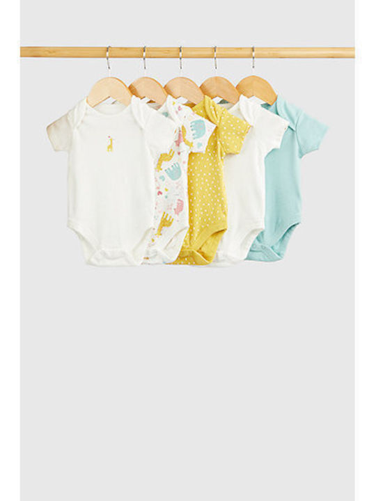 Mothercare Baby Bodysuit Set Short-Sleeved