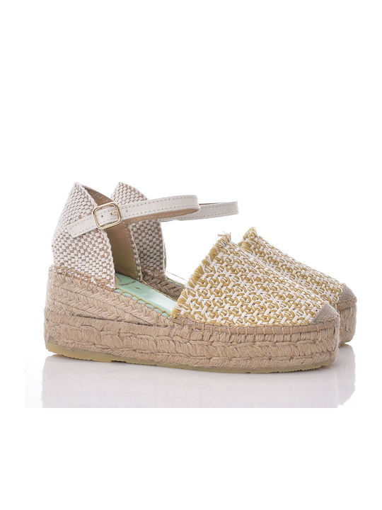 Star Love Πλατφόρμες Beige