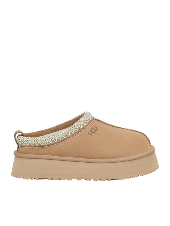 Tazz Slipper Closed Women's Slippers Beige