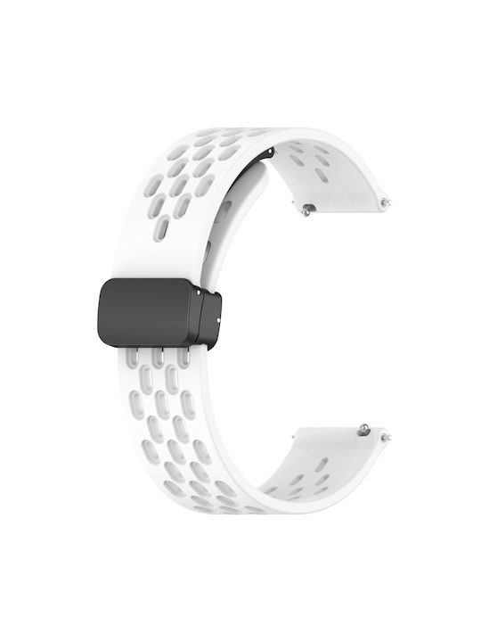 Xiaomi Watch S3 Curea Silicon Alb (Realme Watch 2 Pro)