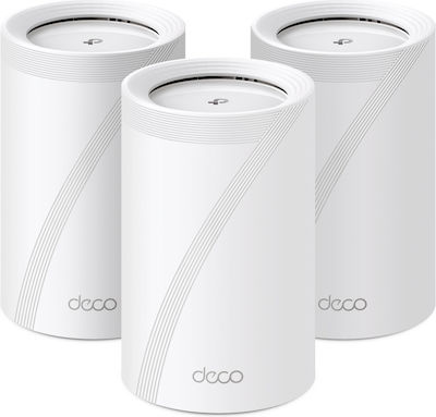 TP-LINK Deco BE65 BE9300 v1 WiFi Mesh Network Access Point Wi‑Fi 7 Tri Band (2.4 & 5 & 6GHz) in Triple KIt