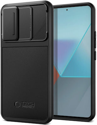 Tech-Protect Back Cover Silicone / Plastic Durable Black (Redmi Note 13 Pro 5G / Poco X6 5G)