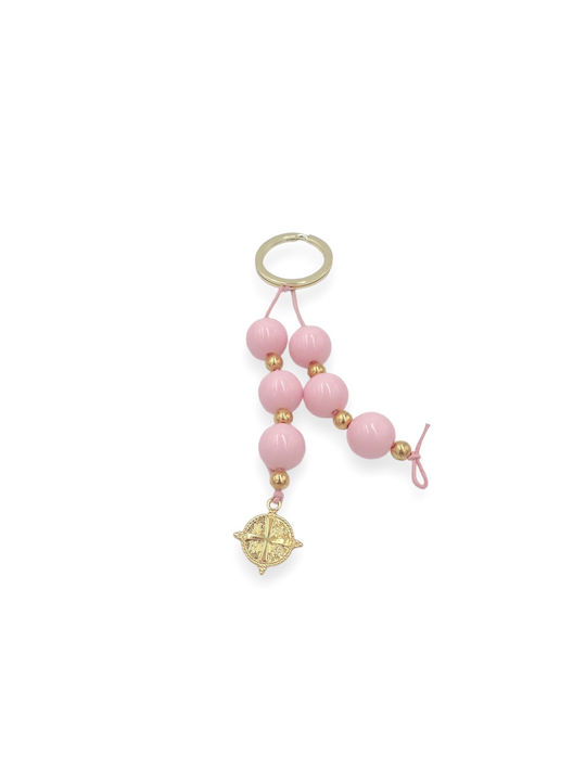 Schlüsselanhänger Rosa Begleri Charme Constantino 8cm Mar81mp Rin-mar81mp