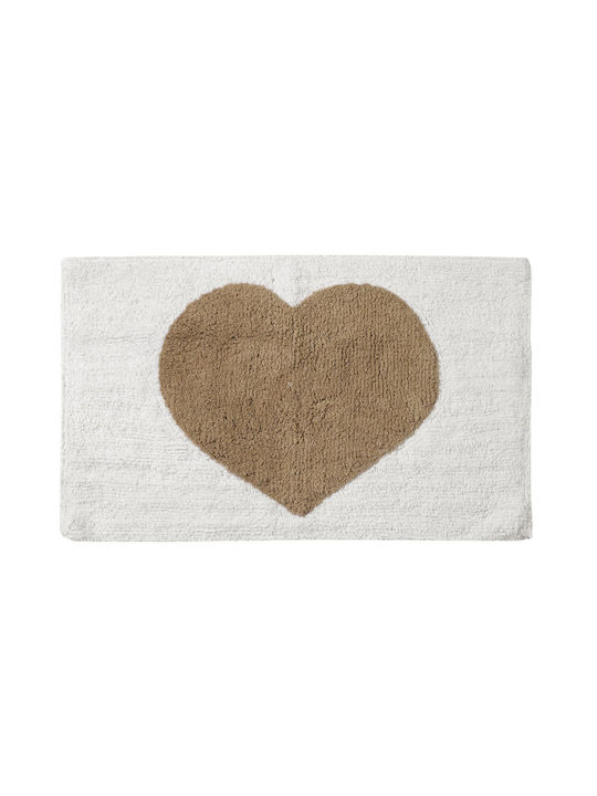 Das Home Bath Mat Cotton 0677 Ecru, Beige 50x80cm