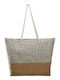 Ankor Stoff Strandtasche Gray