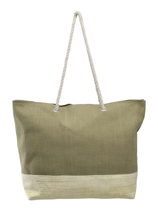 Ankor Υφασμάτινη Τσάντα Θαλάσσης Πράσινη