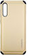 Motomo Umschlag Rückseite Kunststoff / Silikon Gold (Galaxy A50)