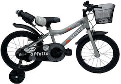 Affetto 16" Kids' Bicycle Gray