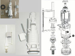 Ideal Standard Spare Flush Mechanism 2 Functions