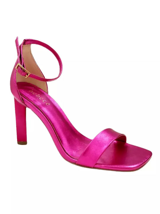 Medies Anatomic Women's Sandals with Ankle Strap Pink