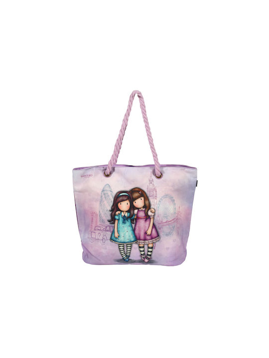 Santoro Kids Bag Beach Bag Lilac 38cmx20cmx58cmcm