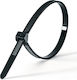 KSS Kabelbinder Kunststoff 310mmx4,8mm in Schwarz Farbe (100Stück) (28914-B)