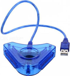 Usb контролер конвертор Ps2 Pc Blue Oem