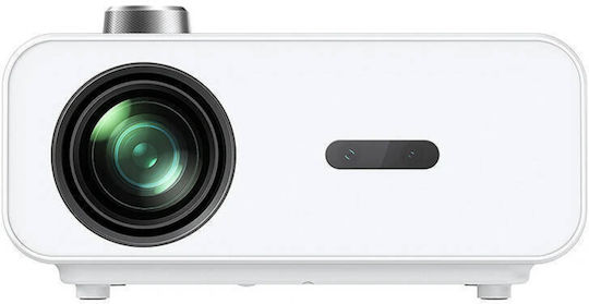 BlitzWolf BW-V5Max Mini Projector LCD Full HD LED Lamp with Built-in Speakers White