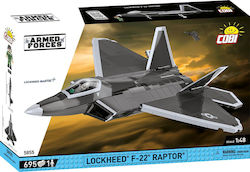 Cobi Armed Forces Lockheed F-22 Raptor For 7+ Years 695 Pieces