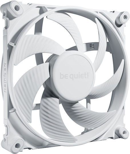 Be Quiet Silent Wings 4 Case Fan 140mm (1900rpm / 78.4cfm) Without LED Lighting And 4-Pin PWM Connection White