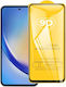 Full Glue Full Face Tempered Glass Μαύρο (Galaxy A35)