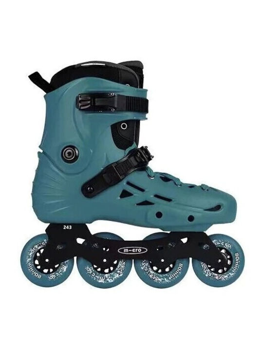 Micro Mt-plus Adult/Kids Inline Rollers Green