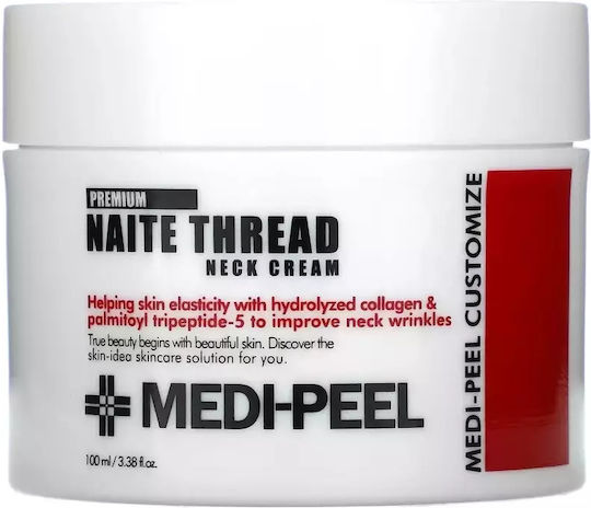 Medi Peel Naite Thread Straffende Tagescreme für Hals und Dekolleté mit Kollagen 100 ml