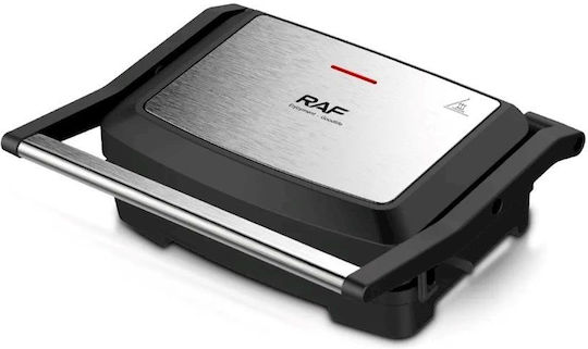 Raf Τοστιέρα για 2 Τοστ 750W Inox
