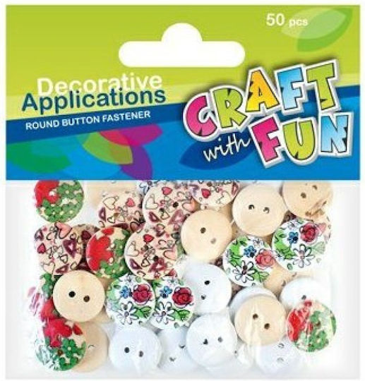 Craft with Fun Είδος Χειροτεχνίας 50τμχ