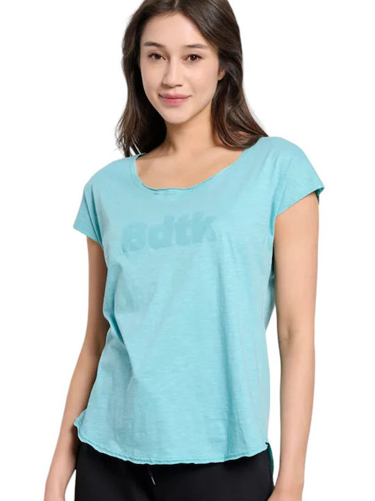 BodyTalk Damen Sport T-Shirt Blau