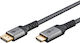 Goobay Кабел DisplayPort мъжки - HDMI мъжки 5м Сив (65271)