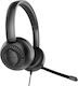 SpeedLink Auf dem Ohr Multimedia-Headsets mit Mikrofon und Verbindung 3,5 mm Klinke in Schwarz Farbe SL-870007-BK