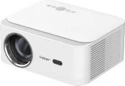 Projector Full HD LED Lamp Wi-Fi Connected with Built-in Speakers White