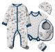 Bonjour Bebe Newborn Clothing Set for Boy 5pcs
