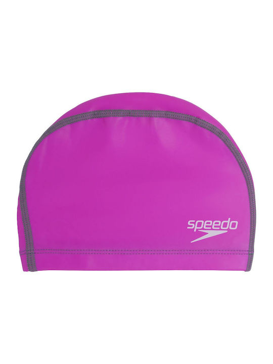 Speedo Long Hair Pace Adults Swimming Cap Purple