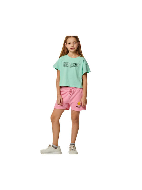 Body Action Kids Shorts/Bermuda Fabric Pink