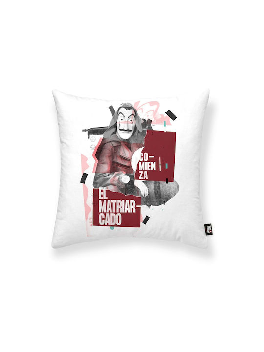 Kids Throw Pillow Cover 45x45cm White