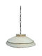 ARlight Hängelampe Weiß Boho Glocke mit Fassung E27 39cm.