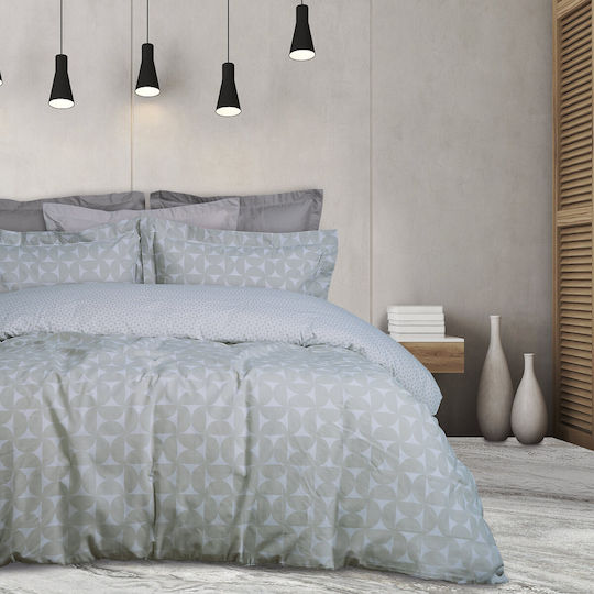 Das Home Set Cearșafuri cu Elastic 170x200+35cm. Casual 5419 Spaghete 4buc